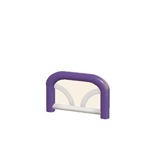 Plum Arched barrier