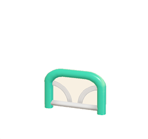 Aquamarine Arched barrier