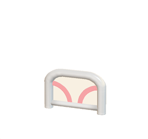 Pink Arched barrier