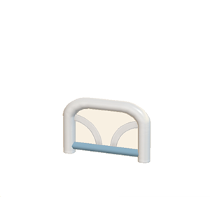 Gray Arched barrier