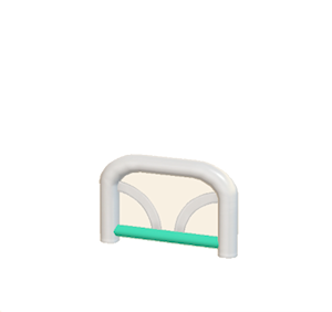 Aquamarine Arched barrier