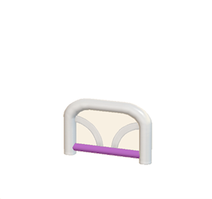 Purple Arched barrier