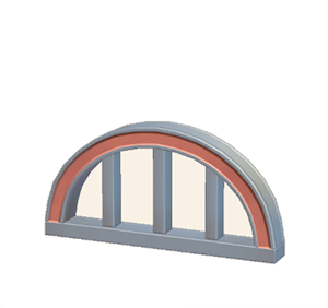 Gray Arched fencing