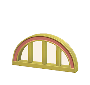 Yellow Arched fencing