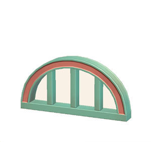 Aquamarine Arched fencing