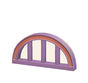 Purple Arched fencing