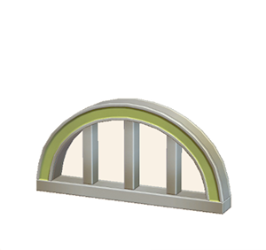 Lime Arched fencing
