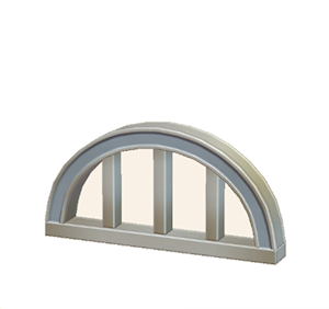 Gray Arched fencing