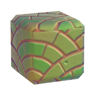 Green Arched tiling