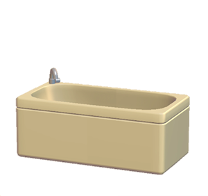 Brown Bathtub
