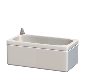 White Bathtub