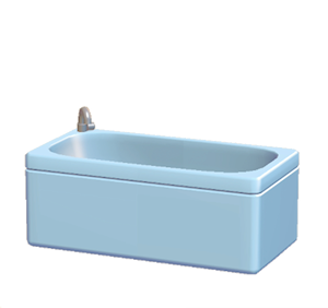 Blue Bathtub