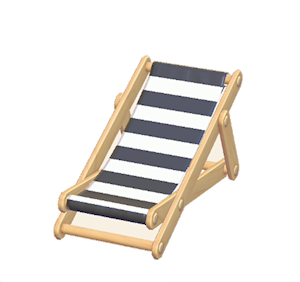 Black Beach chair