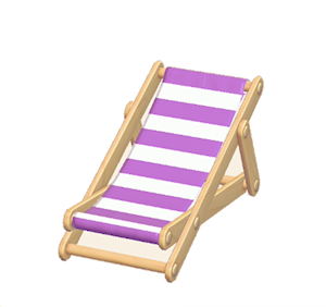 Purple Beach chair