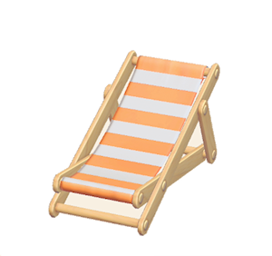 White Beach chair