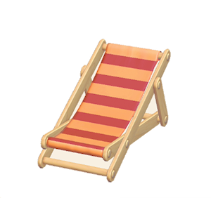 Red Beach chair