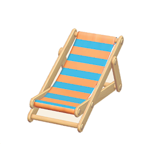 Blue Beach chair