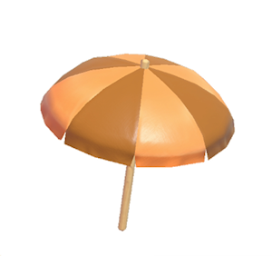Brown Beach parasol