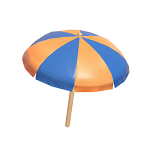 Navy Beach parasol