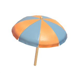 Gray Beach parasol