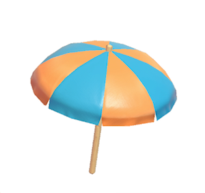 Blue Beach parasol