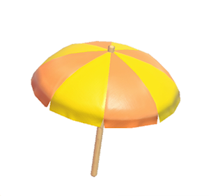 Yellow Beach parasol