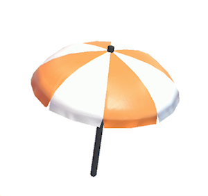 Black Beach parasol