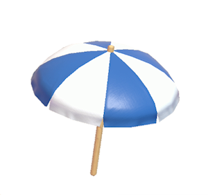 Navy Beach parasol