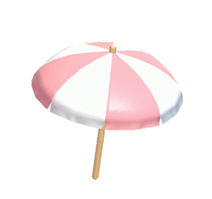 Pink Beach parasol