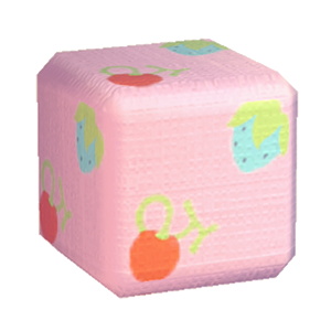 Pink Berry print