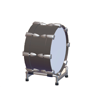 Black Big drum