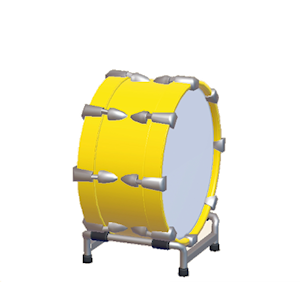 Yellow Big drum