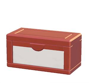 Red Big storage box