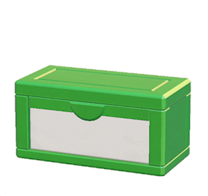 Green Big storage box