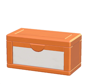 Orange Big storage box
