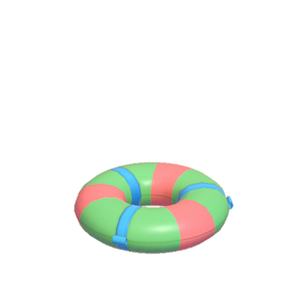 Green Big swim ring