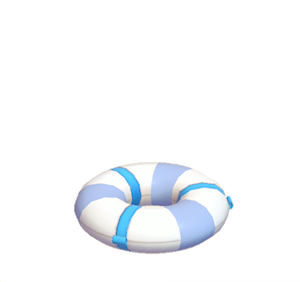 Cyan Big swim ring