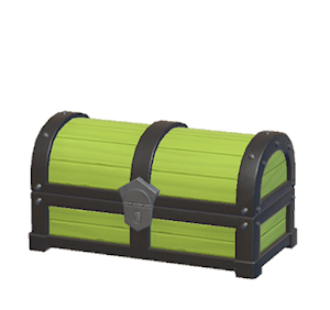 Lime Big treasure chest