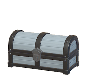 Gray Big treasure chest
