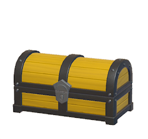 Yellow Big treasure chest