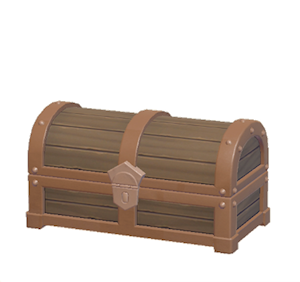 Brown Big treasure chest