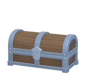 Cyan Big treasure chest