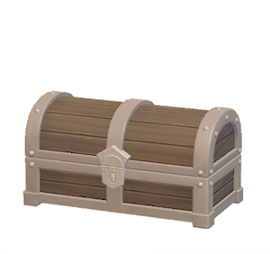 Beige Big treasure chest