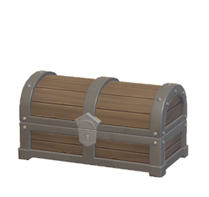 Black Big treasure chest