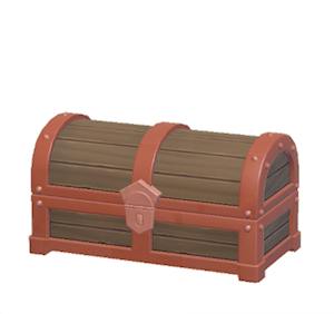 Red Big treasure chest