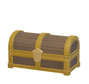 Yellow Big treasure chest