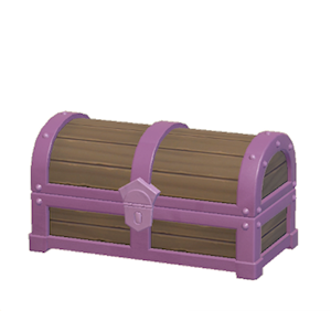 Purple Big treasure chest