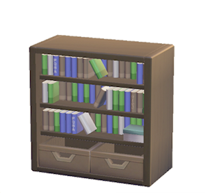 Beige Bookcase
