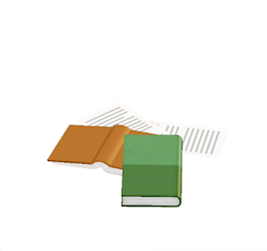 Brown Book pile