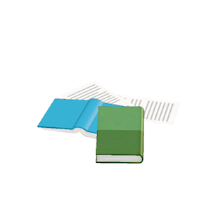 Blue Book pile